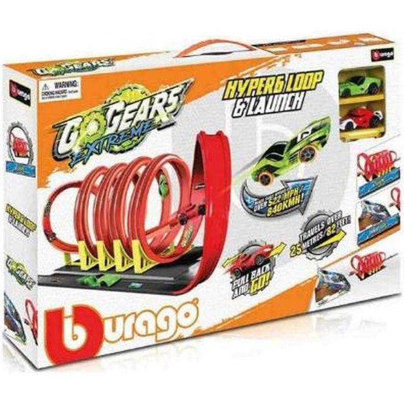 Burago Go Gears Extreme Hyper 6 Loop & Launch