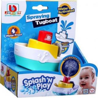 Burago Junior Splash 'N Play Music Tugboat