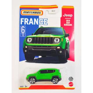 Αυτοκινητάκια Matchbox - Γαλλικά Μοντέλα - 2019 Jeep Renegade