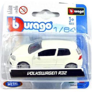 1/64 Volkswagen R32 Λευκό - Burago