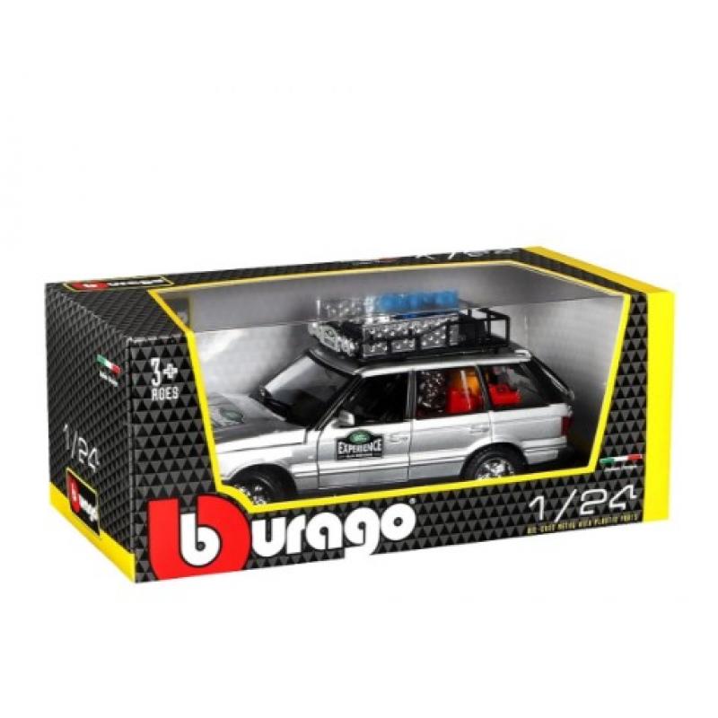 1/24 Burago Range Rover Safari Silver