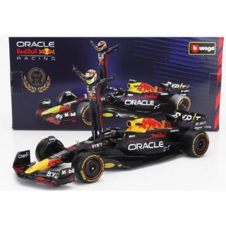 1/24 Burago F1 Oracle Red Bull RB19 with Driver (Sergio Perez #11)
