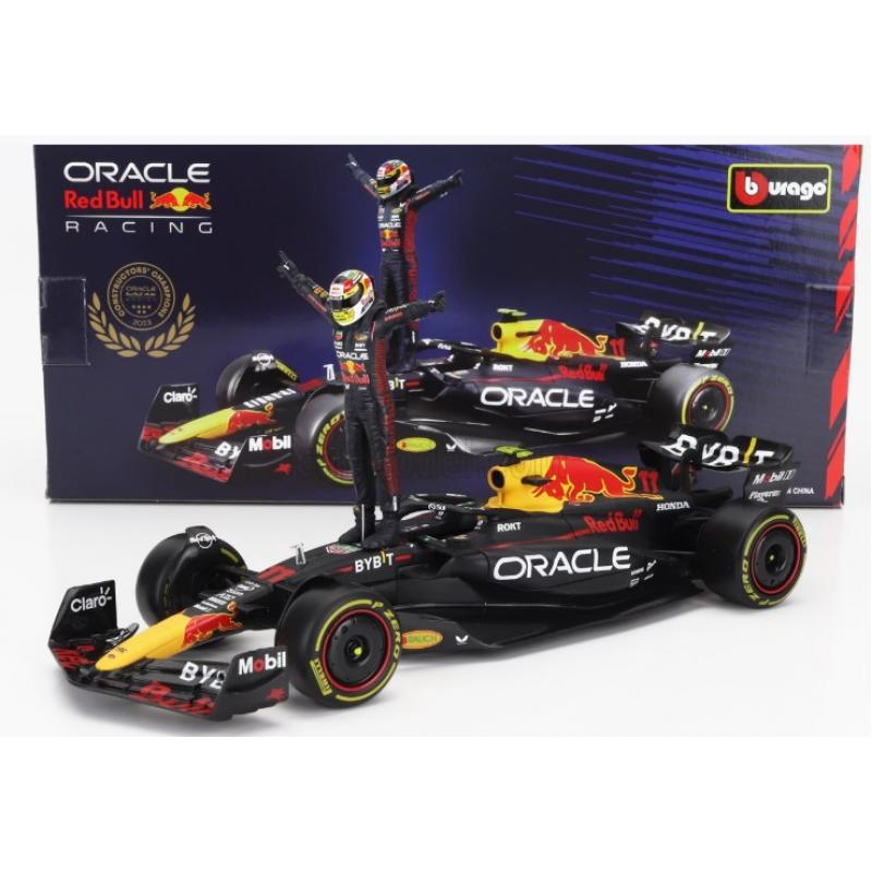 1/24 Burago F1 Oracle Red Bull RB19 with Driver (Sergio Perez #11)