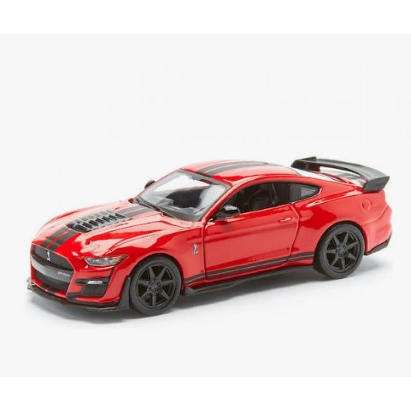 1/32 Burago 2020 Mustang Shelby GT500 (Κόκκινη με Μαύρες Ρίγες)