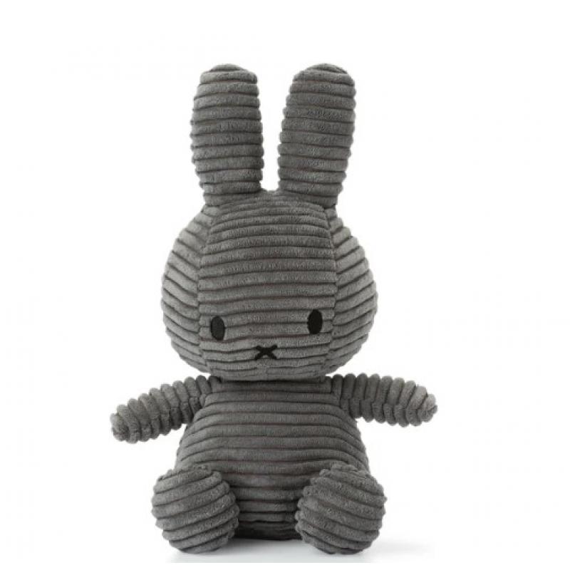 Bon Ton Toys Miffy Sitting Corduroy Grey