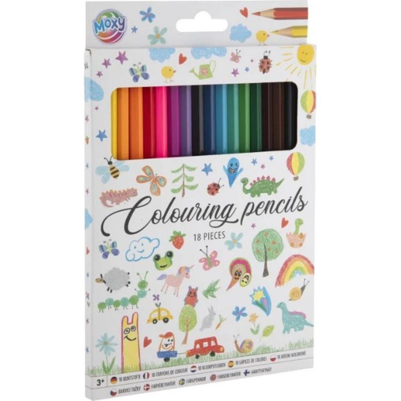 Creative Craft - 18 Colouring Pencils
