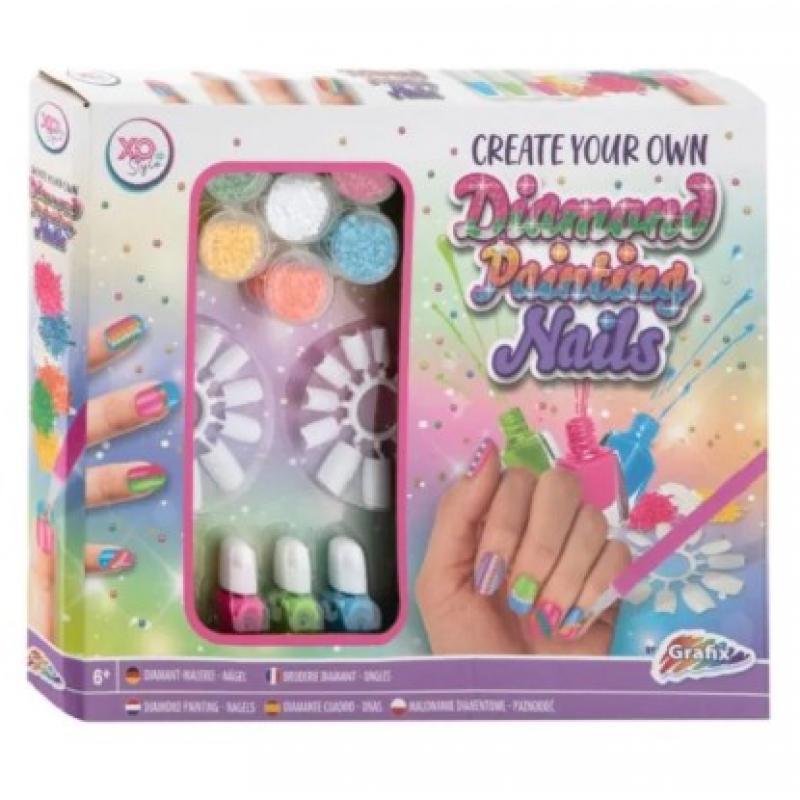 Creative Craft - XO Style: Create Your Own Diamond Painting Nails