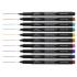 Creative Craft - Nassau Fine Art: Drawing Pen Set, Fineliners, Coloured, 10 pcs