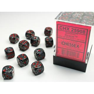 Chessex 25908 Speckled Space 12mm d6 Dice Block (36 dice)