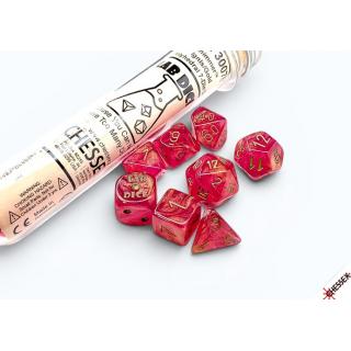 Shimmer Ignis - Gold Lab Polyhedral 7-Die Set