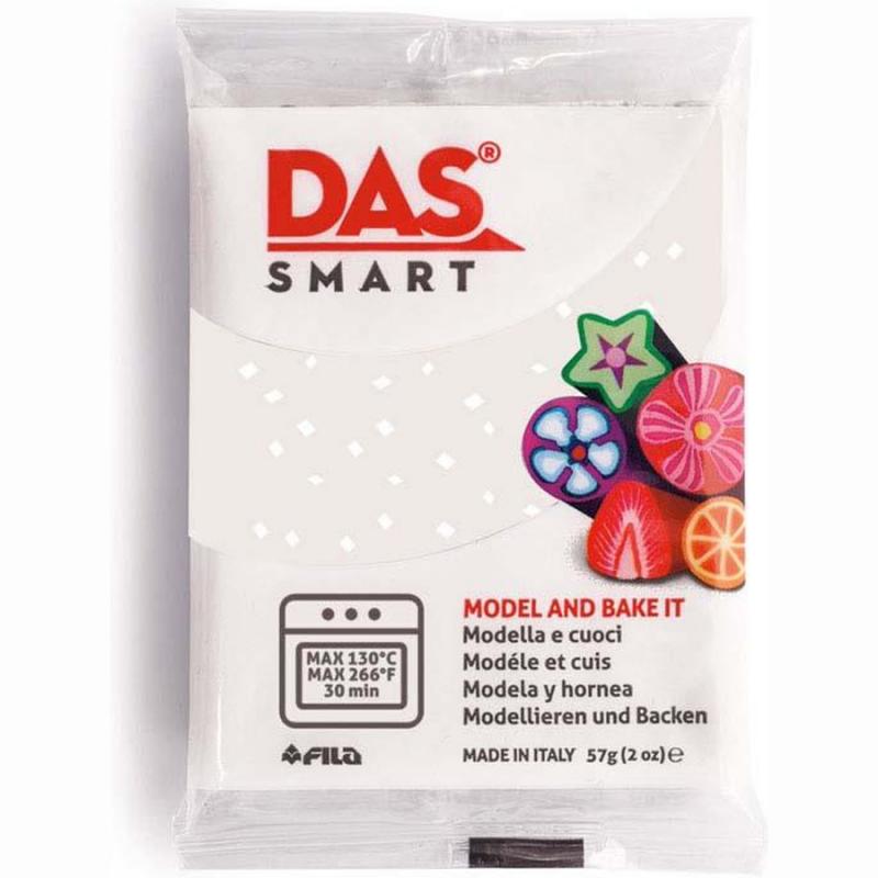 Πηλός Das Smart 57 gr. White Glitter