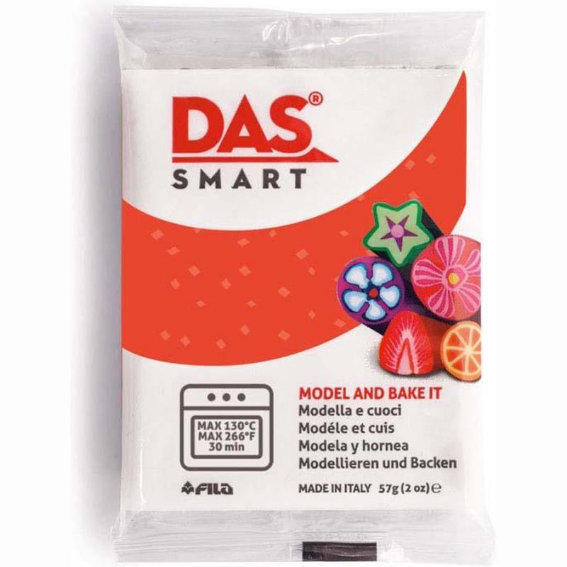 Πηλός Das Smart 57 gr. Red Glitter