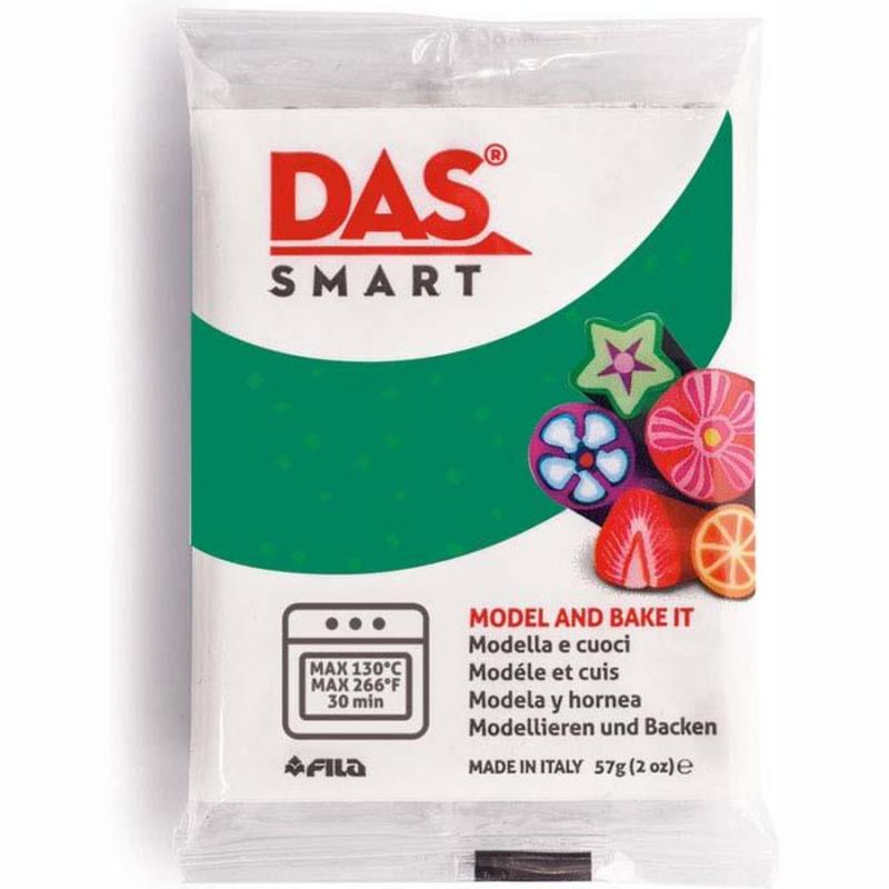 Πηλός Das Smart 57 gr. Green Glitter