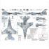 Procal Decals Hellenic F-16C Squadrons Tail Marks + Rounders 1/48