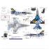 Procal Decals F-16C BLK 52 Greek Demo Team Zeys 1/72