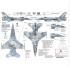 Procal Decals Hellenic F-16C Squadrons Tail Marks + Rounders 1/72