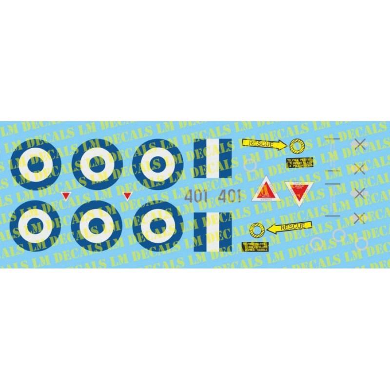 1:72 Ελληνικά Σήματα για First HAF Rafale