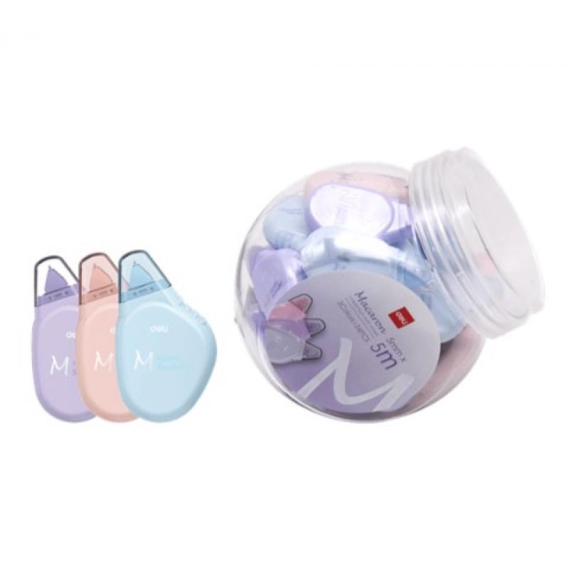 Deli Ταινία Διορθωτική 5 mm x 5 m Macaron H21606 (3 Χρώματα - Τυχαία Επιλογή)