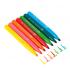 Deli Μαρκαδόρος Jumbo Washable 12 Χρώματα 6 mm Color Emotion Felt Pen C10800