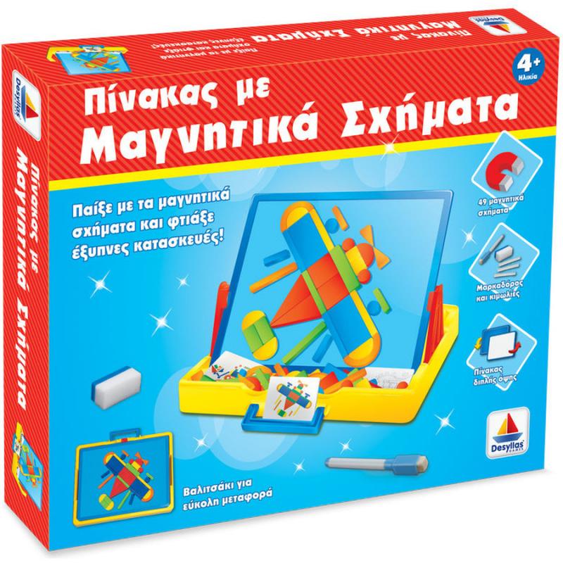 Ζ013-8990-1 Πίνακας με μαγνητικά σχήματα