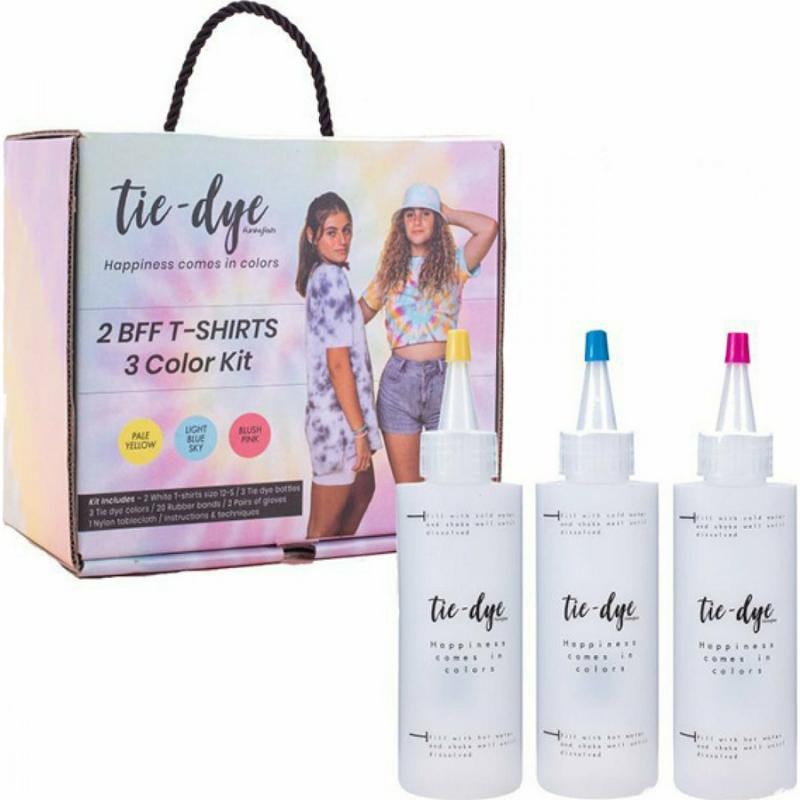 Funky Fish Adults T-Shirt x2 Tie Dye Kit