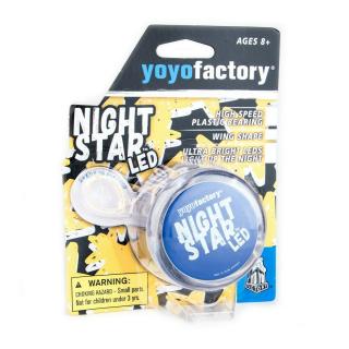 Γιογιό Night Star Led Clear Blue