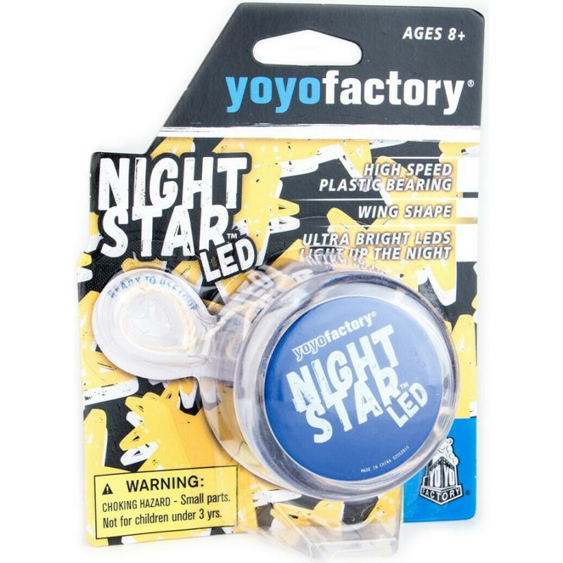 Γιογιό Night Star Led Clear Blue