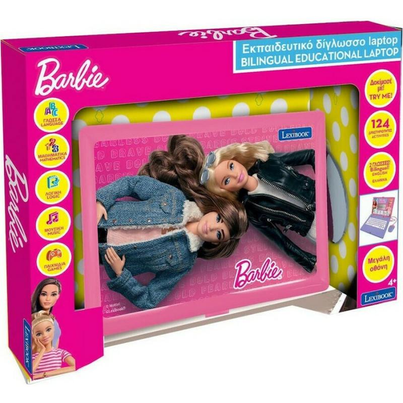 Laptop Barbie Εκπαιδευτικό Δίγλωσσο