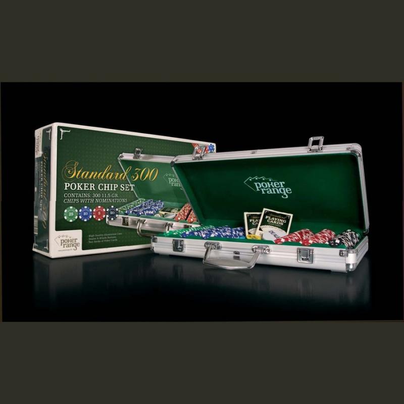 Poker Range Chip Set Nunbered 300 x 11.5 gr.