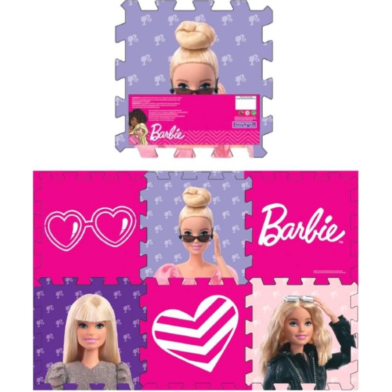 Barbie - Gim Puzzle Soft Foam 6 τεμ. 94,5x1x63