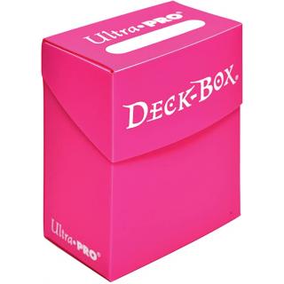 Ultra Pro - Deck Box Solid - Bright Pink