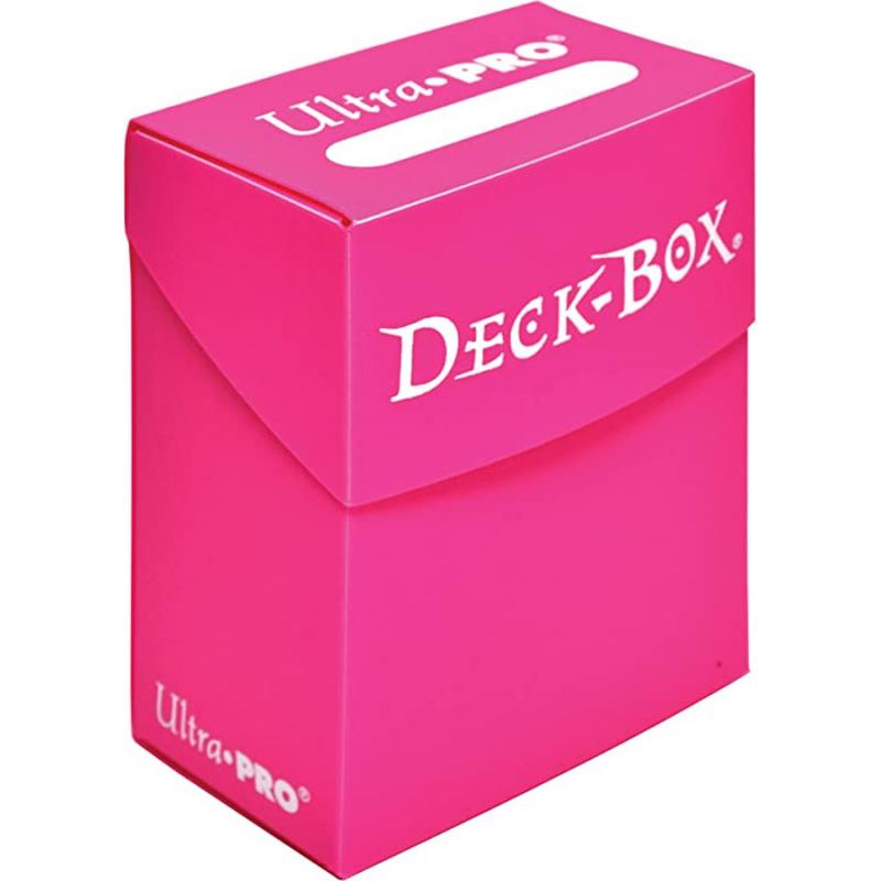 Ultra Pro - Deck Box Solid - Bright Pink