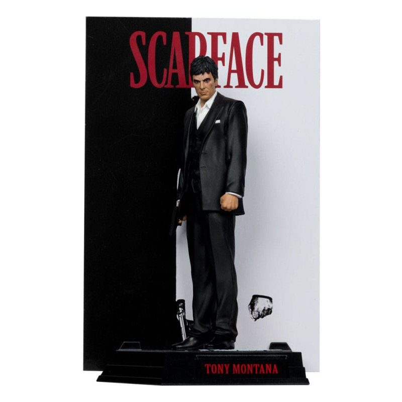 Scarface Movie Maniacs PVC Statue Tony Montana 17 cm