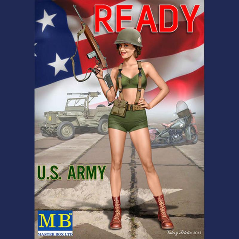 Master Box Ltd.: Pin-up series, Kit No.3 Alice in 1:24