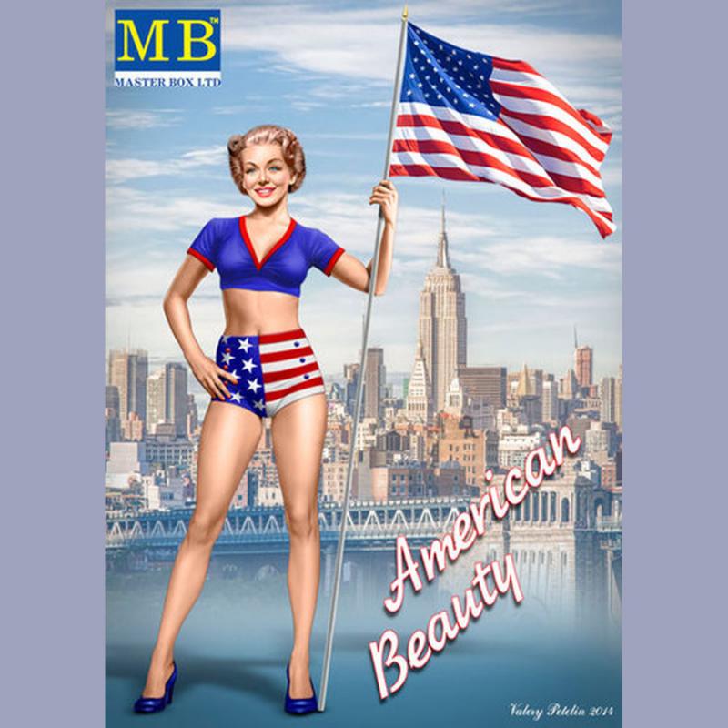 Master Box Ltd.: Pin-up series, Kit No.2 Betty in 1:24