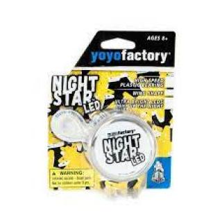 Γιογιό Night Star Led Clear White