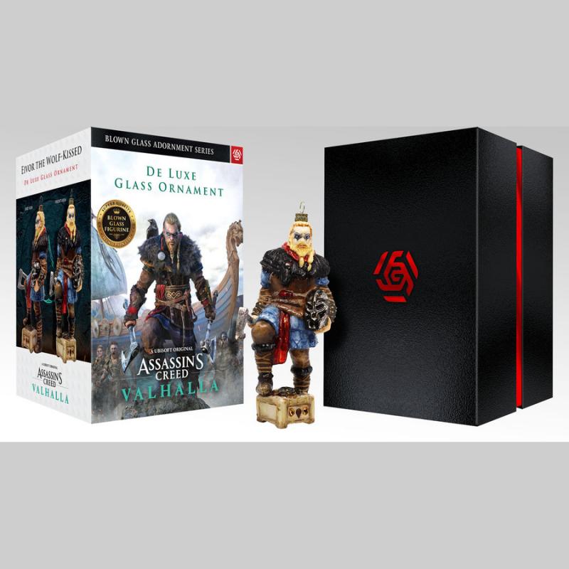 Assassin's Creed Valhalla Eivor the Wolf-Kissed Glass Ornament