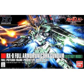 HGUC Full Armor Unicorn Gundam (Destroy Mode) 1/144 Bandai