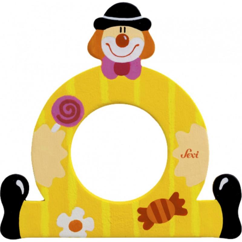 Sevi Ξύλινο Γράμμα Ω Κλόουν