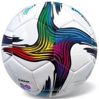 Star Δερμάτινη Μπάλα Ποδοσφαίρου Tiger Match Line Galaxy Rainbow Μεγ. 5