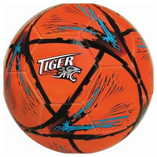 Star Δερμάτινη Μπάλα Ποδοσφαίρου Tiger Fluo Πορτοκαλί Μεγ. 5