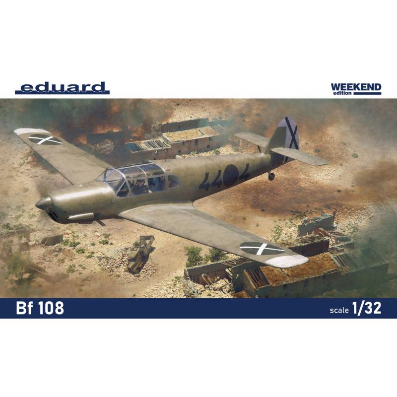 Eduard Plastic Kits: Bf 108 Eduard - Weekend in 1:32