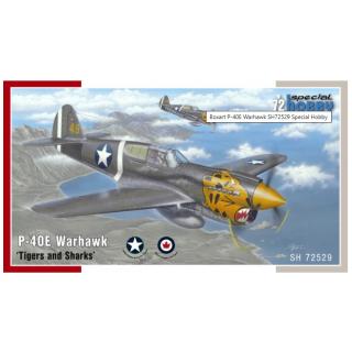 Special Hobby: P-40E Warhawk 'Tigers and Sharks' in 1:72