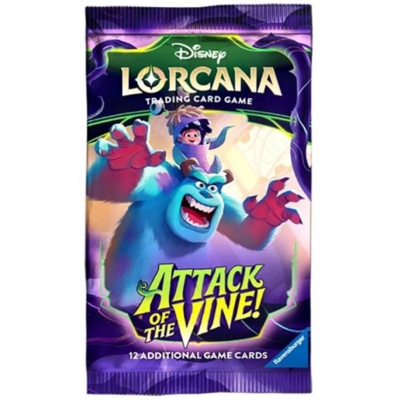 Disney Lorcana TCG Attack of the Vine Booster Pack (English Version)