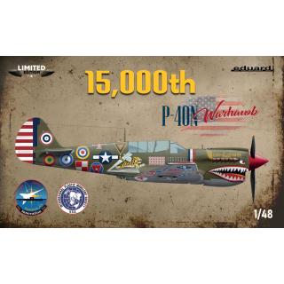 Eduard Plastic Kits: 15000th P-40N Warhawk Eduard - Limited in 1:48