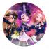 KPop Demon Hunters Round Jigsaw Puzzle For the fans! (500 Pieces)