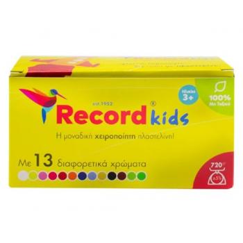 Record Kids Πλαστελίνη (13 Χρώματα)