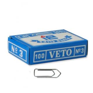 Συνδετήρες Veto No 3 Ύψους 30 mm τεμάχια 100