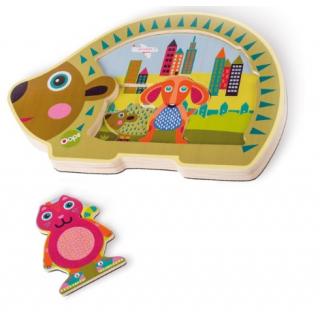 Oops - Πόλη, Easy Puzzle - Ξύλινο Παζλ σε Επίπεδα