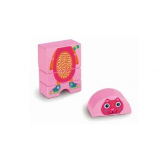 Oops - Γατούλα Easy Click - Μαγνητικό Ξύλινο Παζλ